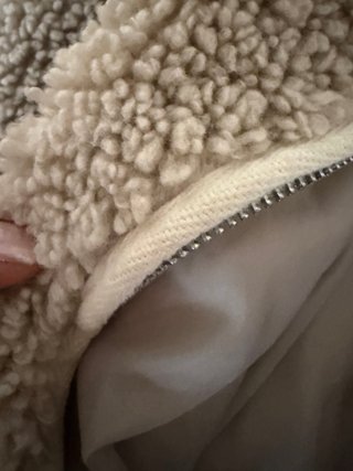 Abrigo lana beige Primark Talla XS