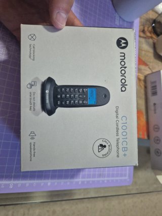 Teléfono Fijo Motorola C1001CB+