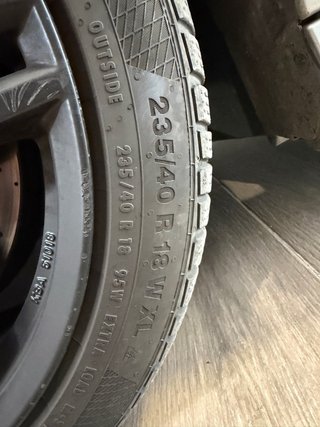 Neumáticos Continental 235/40 R18 95W XL