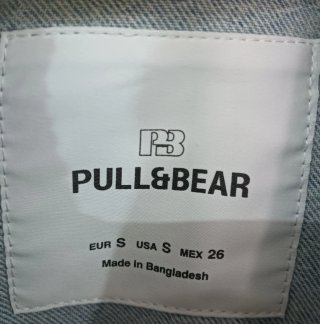 Cazadora vaquera Pull&Bear mujer Talla S