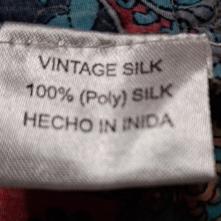 Vestido Boho Estampado Multicolor Talla Única B&B