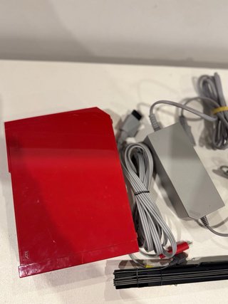 Nintendo Wii Vermelha Completa