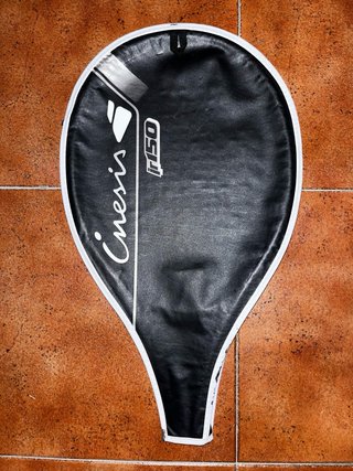 Raqueta de tenis Inesis con funda