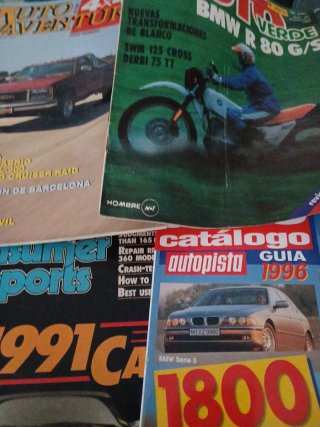 Revistas de Motor y Álbum de Motociclismo