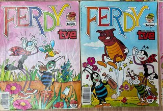 Lote 7 Cómics Ferdy Forum TVE Años 80