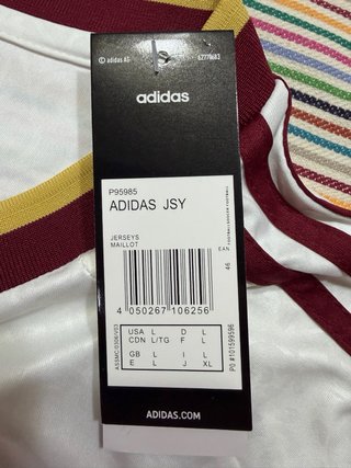 Camiseta España L Blanca Adidas 2026