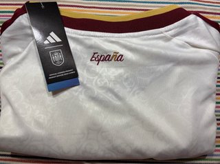 Camiseta España L Blanca Adidas 2026