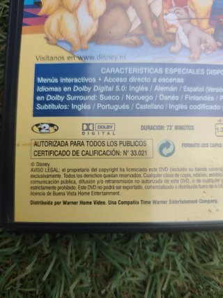 DVD Disney ( primera edición española )