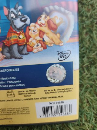 DVD Disney ( primera edición española )