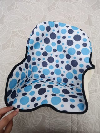Funda para trona con lunares