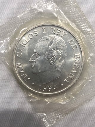 4 Monedas 2000 Pesetas Plata 1994