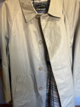 Gabardina Emidio Tucci Beige Talla M