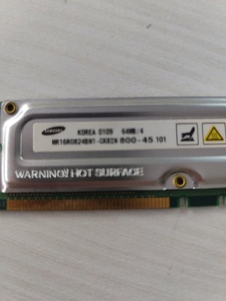 2 Memorias Samsung 64MB/4 DDR2 800MHz