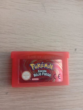 Pokémon Rosso Fuoco GBA + Scatola