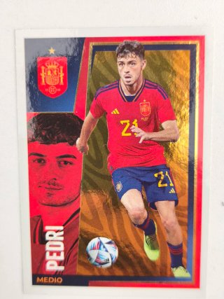 Cromo Pedri España