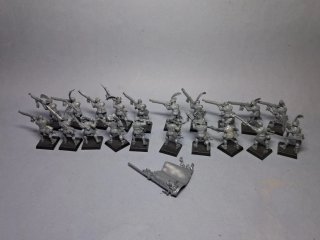 20 Arcabuceros Imperio Warhammer