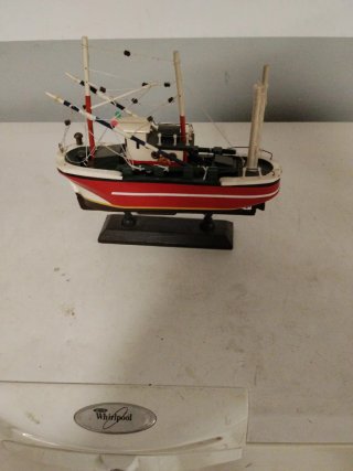 Barco de pesca decorativo