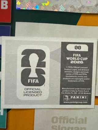 Carta Panini Mundial FIFA 2026