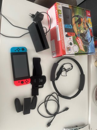 Nintendo Switch Ring Fit como nueva