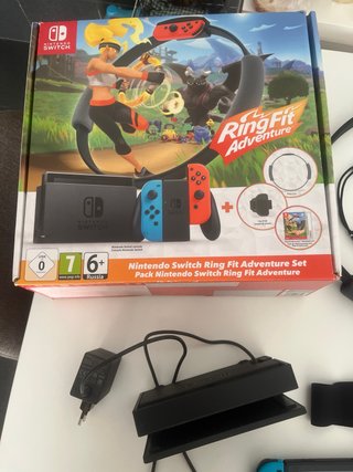 Nintendo Switch Ring Fit como nueva