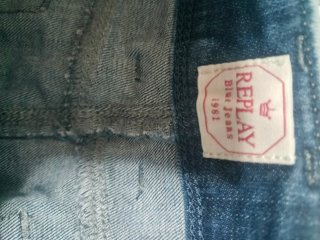 Falda tejana marca Replay talla 27 co