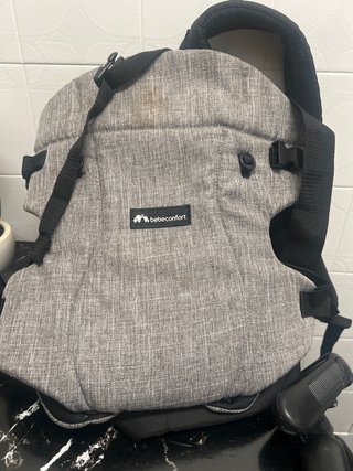 Mochila portabebés Bebeconfort gris