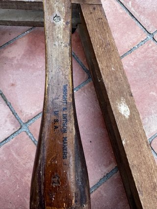Raqueta Antigua Davis Cup 1920