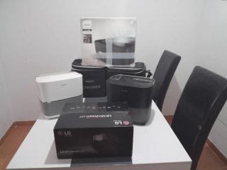 3 Philips Screeneo + 1 LG PF1000U nuevo sin abrir