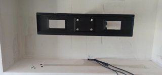 Soporte TV pared articulado brazo doble