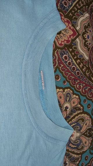 Maglietta vintage 90s Rowing unisex azzurro