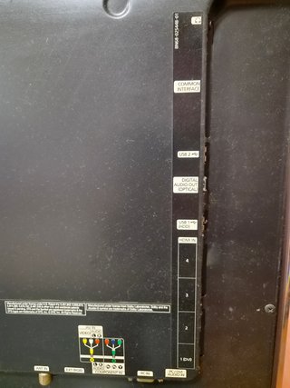 TV Samsung 32 UE32C5100QW (No se ve)
