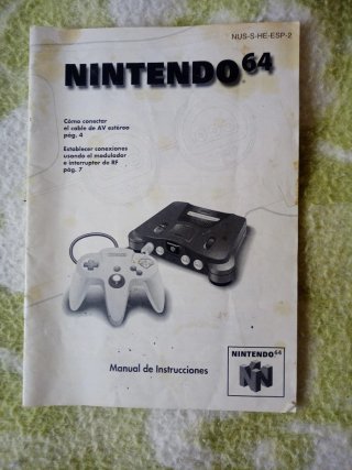 Nintendo 64 + Super Mario 64 (con scatola)
