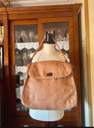 Bolso Pons Quintana cuero trenzado