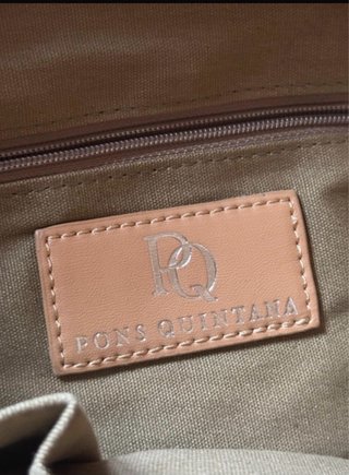 Bolso Pons Quintana cuero trenzado