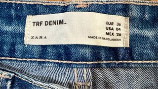 Shorts vaqueros Zara desgastados