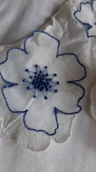 Canotta donna con fiori