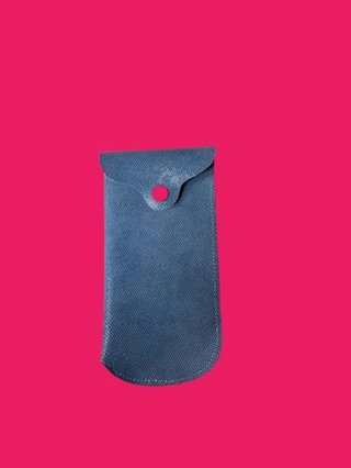 Funda para gafas azul fantasía