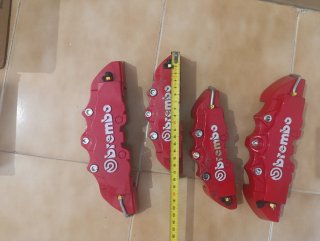 Cubre Pinzas Freno Brembo Rojo (4 uds)
