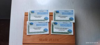 Astuccio Monete Argento Casa di Borbone