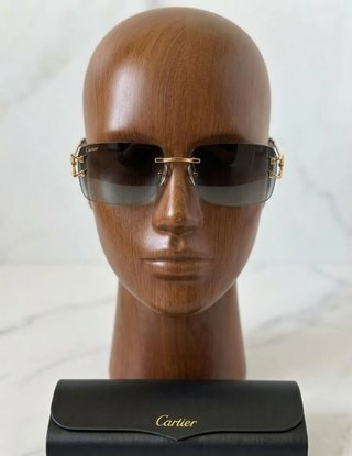 Cartier Signature C – Gafas de sol negro degradado