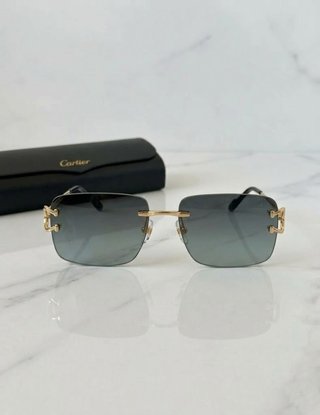 Cartier Signature C – Gafas de sol negro degradado