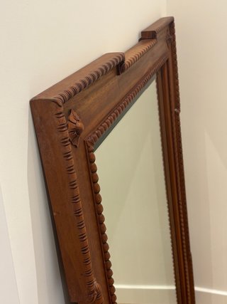 Espejo Grande Madera Estilo Colonial