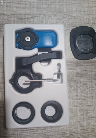 QuadLock Soporte Moto + soporte3M + Dampener