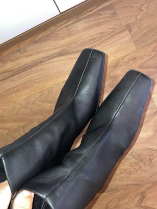 Botines Mango Talla 39 Negros con etiqueta