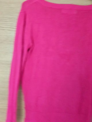 Jersey Zara Rosa V-Neck