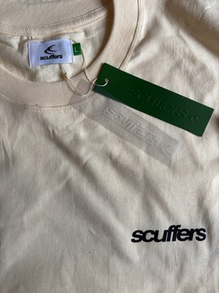Camiseta Scuffers manga corta beige