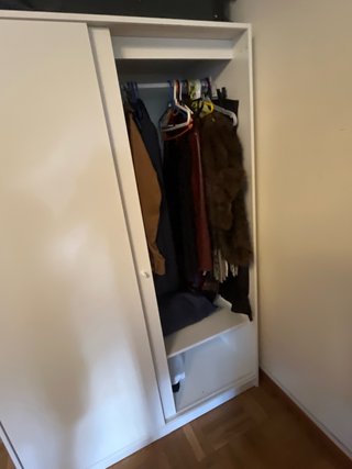 Armario blanco puertas correderas