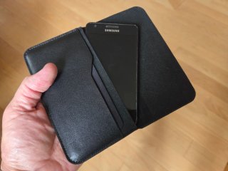 Funda Cartera Samsung Galaxy S II Negra