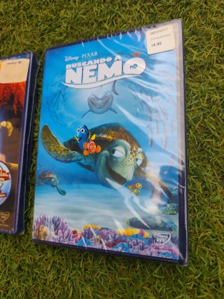 2 DVDs Disney Pixar: Brave y Buscando a Nemo