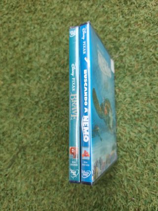 2 DVDs Disney Pixar: Brave y Buscando a Nemo